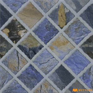 undefined-Vitrified Purple Digital Parking Floor and Wall Tile Code29938 (300x300mm,Matt)