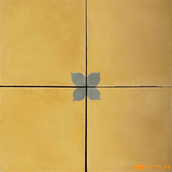 Athangudi Tiles-Athangudi Floor and Wall Tile Code30383 (254x254mm, Matt)