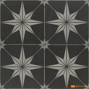 undefined-Vitrified Grey Digital Parking Floor and Wall Code29600 (300x300mm, Matt)