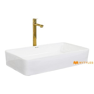 undefined-Parryware Ceramic White Wash Basin Code35023 (355x610mm, Glossy)-Imperial Neo