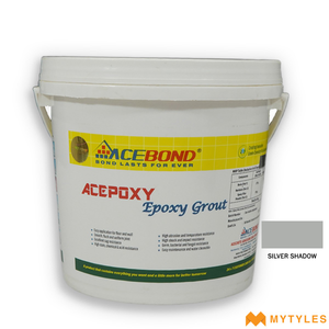 undefined-Acebond Acepoxy Epoxy Grout ( 1kg, Silver Shadow)