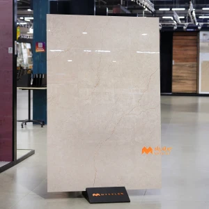 undefined-Vitrified Beige Slab Floor and Wall Tile Code37173 (1200x1800mm, Glossy)