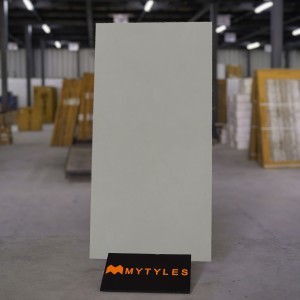 undefined-Vitrified Gray Floor and Wall Tile Code31947 (600x1200mm, Matt)