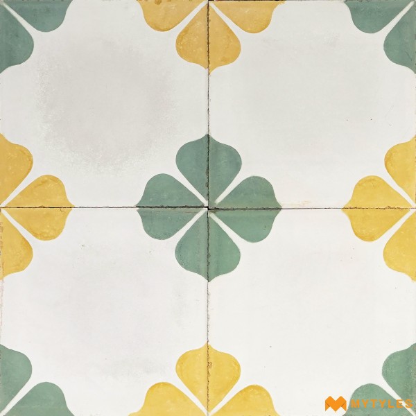 Athangudi Tiles-Athangudi Tile Code20957 (254x254mm, Matt)
