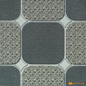 undefined-Vitrified Gray Digital Parking Floor and Wall Tile Code8983 (400x400mm, Matt)