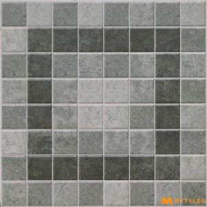 undefined-Vitrified Gray Digital Parking Floor and Wall Tile Code31047 (300x300mm, Matt)