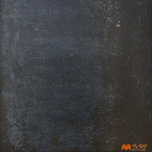 undefined-Vitrified Black Floor and Wall Tile Code36774 (600x600mm, Matt)