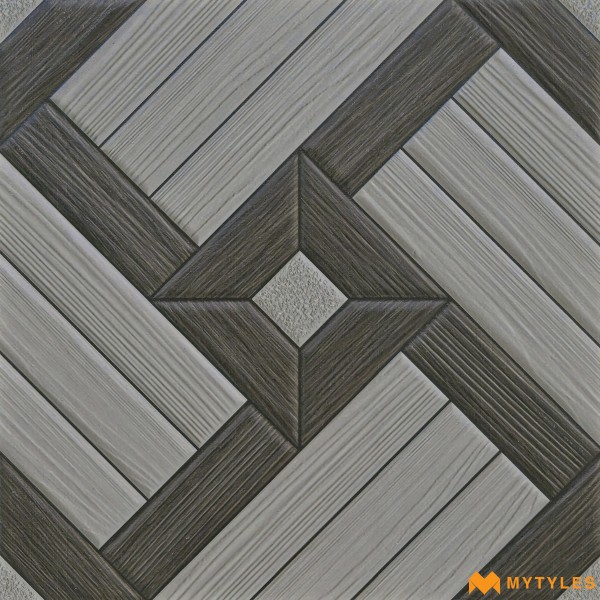 Digital Parking Tile-Vitrified Grey Digital Parking Floor and Wall Tile Code28775 (300x300mm, Matt)