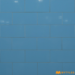 undefined-Ceramic Subway Wall Tile Code19488 (100x200mm, Glossy)