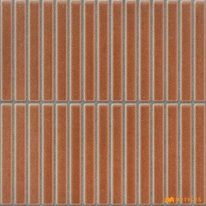 undefined-Ceramic Terracotta Kitkat Wall Tile Code36279 (300x300mm, Matt)