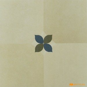 undefined-Vitrified Cream Moroccan Floor and Wall Tile Code28212 (600x600mm, Matt)