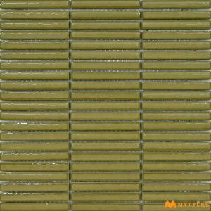 undefined-Ceramic Kit Kat Mosaic Wall Tile Code24558 (303x291mm, Glossy)