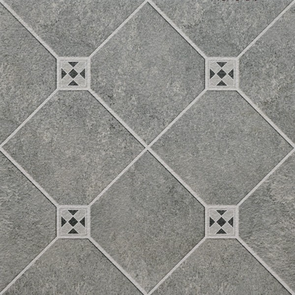 Digital Parking Tile-Vitrified Gray Digital Parking Floor and Wall Tile Code32395 (400x400mm, Matt)