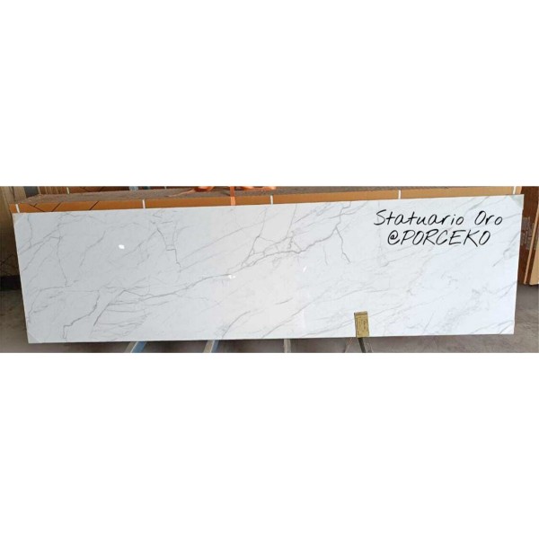 Glazed Vitrified-Vitrified White Slab Floor and Wall Tile Code22031 (790x3000mm, Glossy)
