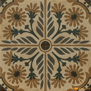 undefined-Ceramic Moroccan Tile Code19336 (200x200mm, Matt)