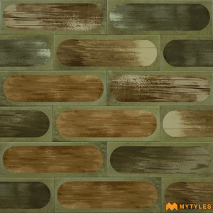 undefined-Subway Wall Tile Code19368 (100x300mm, Matt)
