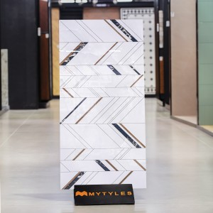 undefined-Vitrified White Floor and Wall Tile Code36976 (600x1200mm, Glossy)