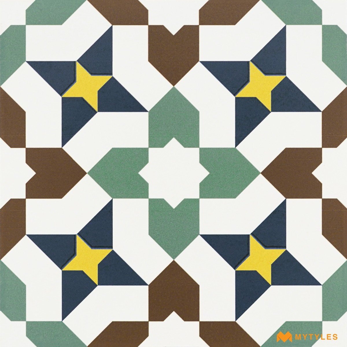 Buy 1x1 Feet Moroccan Wall & Floor Tile Online