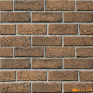 undefined-Vitrified Brown Elevation Wall Tile Code8052 (300x600mm, Matt)