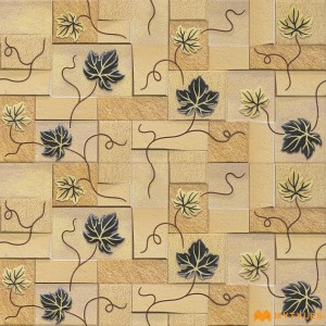 undefined-Ceramic Yellow Elevation Wall Tile Code23223 (300x600mm, Matt)