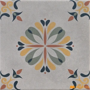 undefined-Vitrified Gray Carpet Centre Floor and Wall Tile Code38648HL2 (200x200mm, Matt)