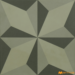 undefined-Vitrified Moroccan Tile Code3325 (300x300mm, Matt)