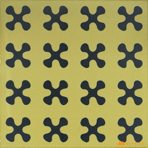 undefined-Vitrified Yellow Moroccan Floor and Wall Tile Code31818 (300x300mm, Matt)