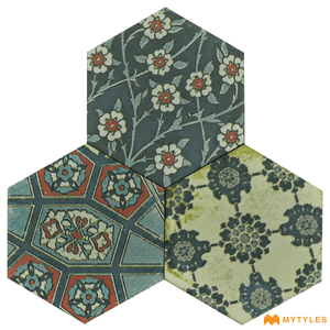 undefined-Vitrified Hexagon Tile19889 (167x182mm, Matt)