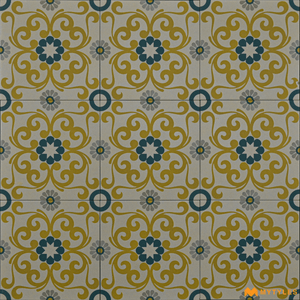 undefined-Ceramic Moroccan Tile Code19702 (200x200mm, Matt)