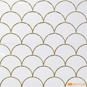 undefined-Ceramic White Highlighter Wall Tile Code36034 (300x600mm, Glossy)