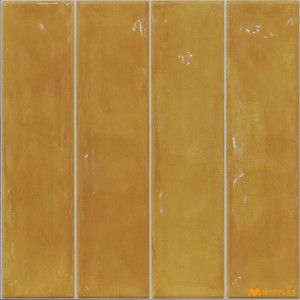 undefined-Ceramic Orange Subway Wall Tile Code32567 (300x300mm, Glossy)
