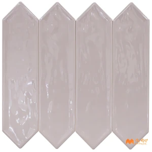 undefined-Cream Picket Subway Wall Tile Code38100 (75x300mm, Glossy)