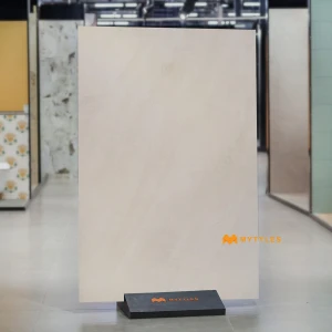 undefined-Vitrified Cream Slab Floor and Wall Tile Code37205 (1200x1800mm, Matt)