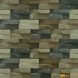 undefined-Vitrified Elevation Tile Code17667 (300x600mm, Matt)