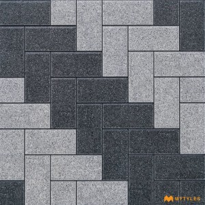 undefined-Vitrified Gray Digital Parking Floor and Wall Tile Code36604 (400x400mm, Matt)