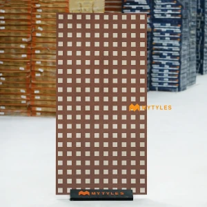 undefined-Retina Coffee Box Terracotta Matt Vitrified Tile 600x1200mm - Pack of 2