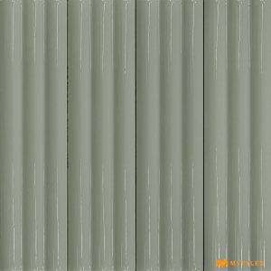 undefined-Imported Fluted Wall Tile Code24395 (62x250mm, Glossy)