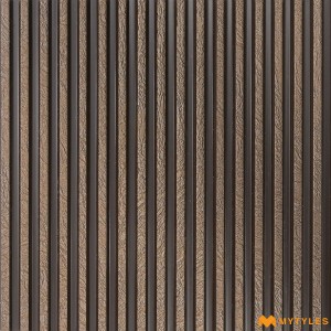undefined-Brown Louver Wall Panels Code34808 (150x2400mm, Matt)