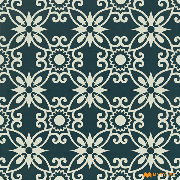 Moroccan Tiles-Porcelain Moroccan Tile Code11009 (600x600mm, Matt)