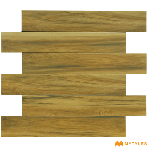 undefined-Porcelain Wooden Plank Tile Code16635 (150x900mm, Matt)
