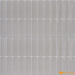 undefined-Winter Grey Glossy Ceramic Textured Wall Tile Code40031 300x600mm