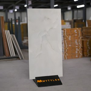 undefined-Vitrified Gray Floor and Wall Tile Code32636 (600x1200mm, Matt)