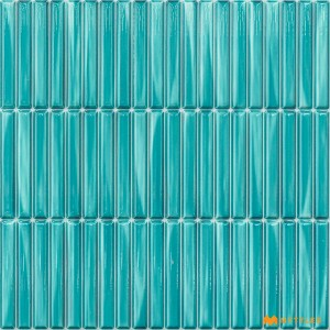 undefined-Ceramic Blue Kitkat Wall Tile Code31419 (300x300mm, Glossy)