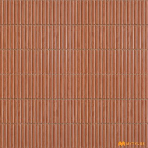 undefined-Ceramic Terracotta Kitkat Wall Tile Code36307 (300x600mm, Satin)