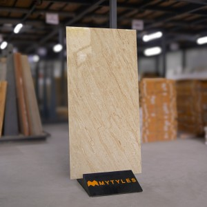 undefined-Vitrified Beige Floor and Wall Tile Code30664 (600x1200mm, Glossy)