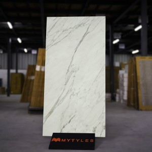 undefined-Vitrified White Floor and Wall Tile Code30104 (600x1200mm, Matt)