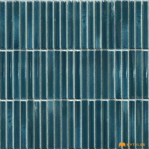 undefined-Ceramic Blue Kitkat Wall Tile Code34165 (300x300mm, Glossy)