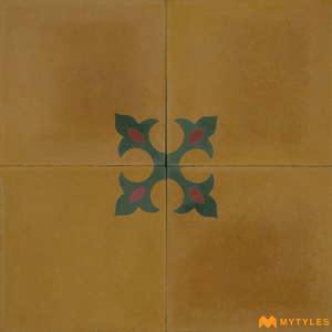 undefined-Athangudi Tile Code20963 (254x254mm, Matt)