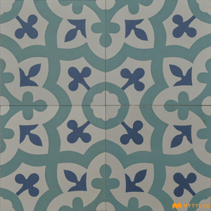 undefined-Vitrified Moroccan Tile Code2008 (200x200mm, Matt)