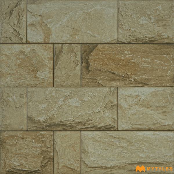Elevation Tiles-Vitrified Elevation Tile Code8044 (300x600mm, Matt)
